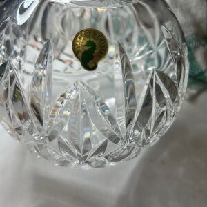 Waterford Clear Crystal Vase